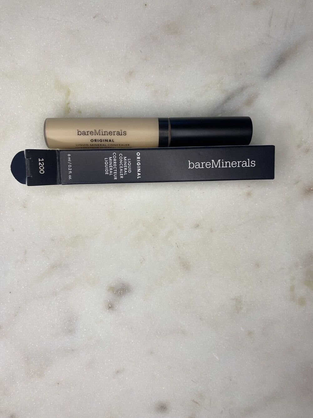 Bare Minerals Original Liquid Mineral Concealer FAIR 1W 0.2 Fz. NEW NIB boxed